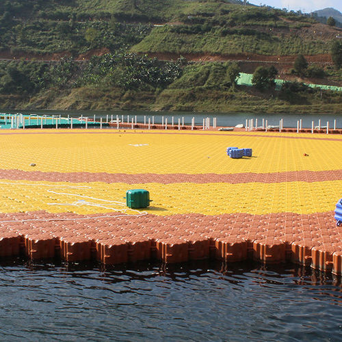 Ponton flottant - Shanghai Qihua Waterborne Engineering Construction Co., Ltd - modulable / d'amarrage / pour marina