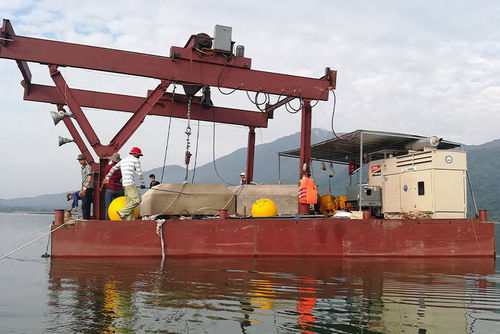 Système d'ancrage de pontons - Shanghai Qihua Waterborne Engineering Construction Co., Ltd