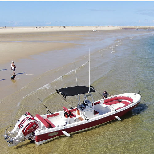 Bateau à passagers - PANGA FERRET - bateau de pêche professionnelle / hors-bord / en fibre de verre