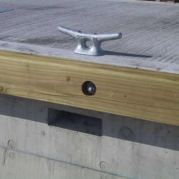 Taquet de pont pour bateau - Quayside - International Marine Floatation Systems, Inc. (IMFS) - plat