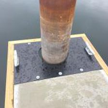 Guide-pieu en acier - International Marine Floatation Systems, Inc. (IMFS)