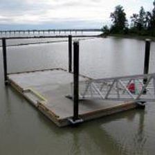 Ponton flottant - No. 2 - International Marine Floatation Systems, Inc. (IMFS) - d'amarrage / pour la pêche / pour canoë-kayak