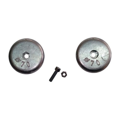 Anode sacrificielle pour bateau - NDP70 - ZINC-IT - pour navire / en zinc / pour flap