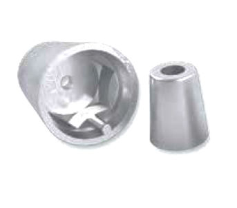 Anode sacrificielle pour bateau - NHH 40 - ZINC-IT - en zinc