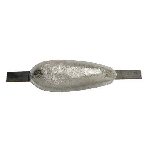 Anode sacrificielle pour bateau - NAL 2,2F - ZINC-IT - en aluminium