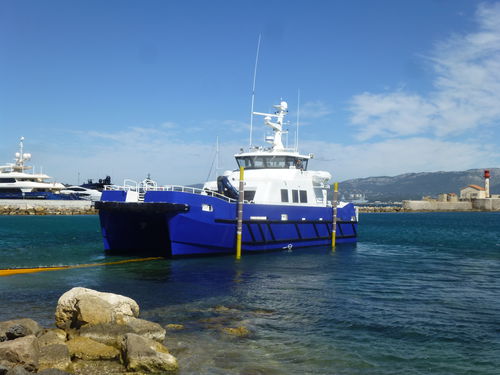 Navire de service offshore pour parc éolien - Transmétal Industrie