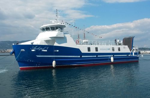 Bateau de transport logistique - Transmétal Industrie - in-bord / diesel / en aluminium