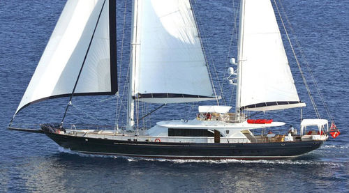 Sailing-superyacht de croisière - Levantin - EVADNE YACHTS - 4 cabines / à salon de pont
