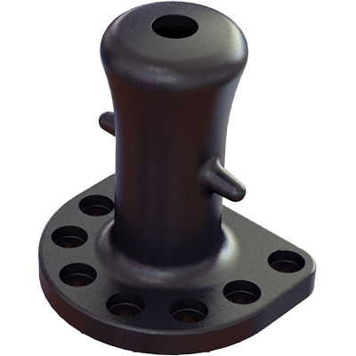 Bitte d'amarrage pour terminal portuaire - Single Bitt - GLEN ENGINEERING - en acier moulé / en fonte