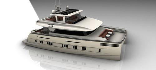 Motor-yacht catamaran - MAGIC 65 - ARC Yachts - de croisière / à fly / hybride