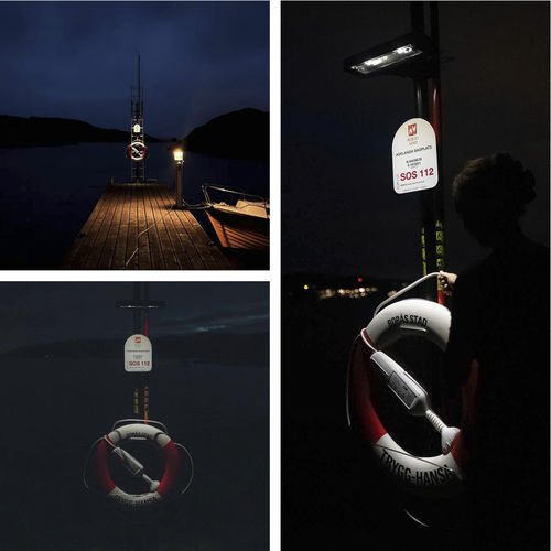 Éclairage pour ponton à LED - LightUnit  - PORT-SAFETY - solaire