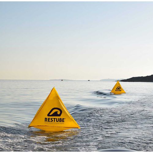Bouée de régate - RESTUBE GmbH - en PVC / jaune