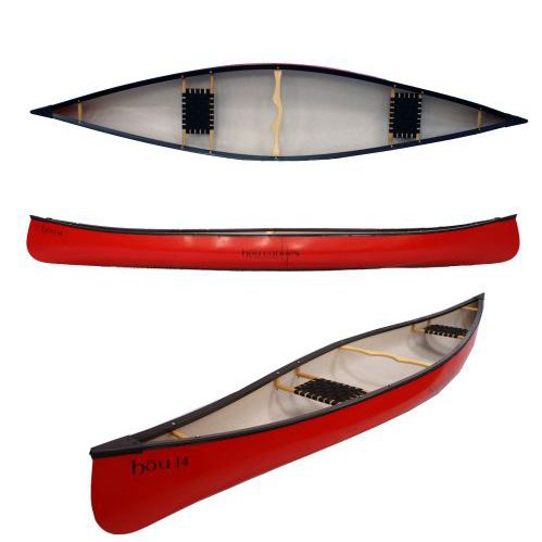 Canoë de randonnée - 14 - Hou Canoes - d'eau calme / monoplace / 2 places