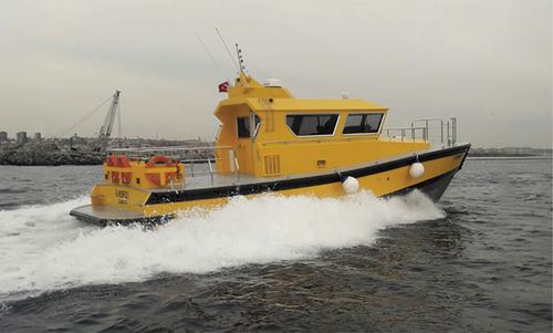 Bateau pilote - IZ 1250 - Izmir Shipyard - in-bord / en HDPE