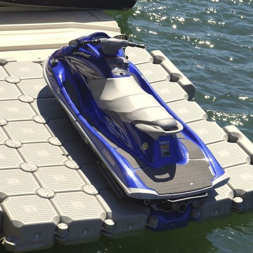 Ponton flottant - Zhejiang Hi Sea Plastic Co., Ltd - pour amarrage à sec de jet-ski / pour jet-ski / en HDPE