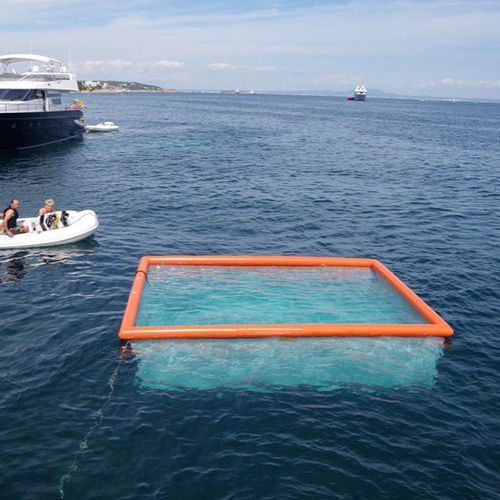 Piscine flottante - IBIZA - OCEANDREAMS MEDITERRANEO SL - pour yacht / anti-méduse