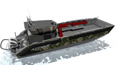 Bateau de surveillance - OXpro AL12 - Hatløy Maritime AS - bateau de sauvetage / bateau de travail / bateau utilitaire