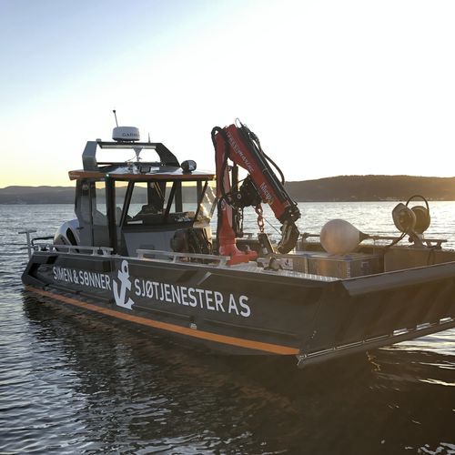 Bateau de support pour la plongée - 8 - Hatløy Maritime AS - hors-bord / en aluminium