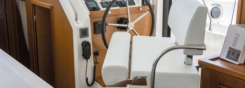 Siège pivotant - NOVAL - pilote / pour bateau / électrique
