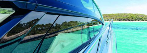 Fenêtre coulissante - NOVAL - pour bateau / pour yacht / fixe