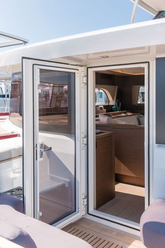 Porte pour yacht - NOVAL - étanche / vitrée