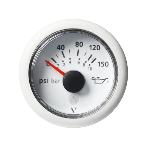 Indicateur pour bateau - ViewLine - VERATRON - de pression d'huile / analogique / pour moteur