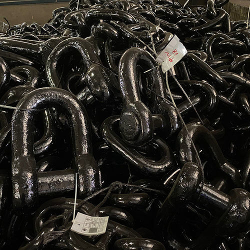 Manille pour navire lyre - Wuhan Jiangnan Anchor Chain CO,.LTD - droite / à émerillon / d'assemblage pour chaîne