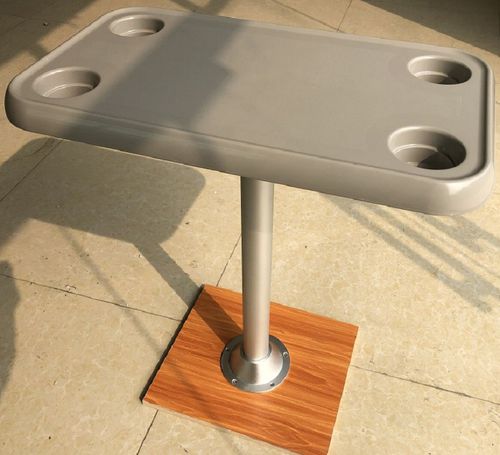 Table de cockpit fixe - rectangle - Foshan 1 Boat Hardware Co., Ltd. - en aluminium