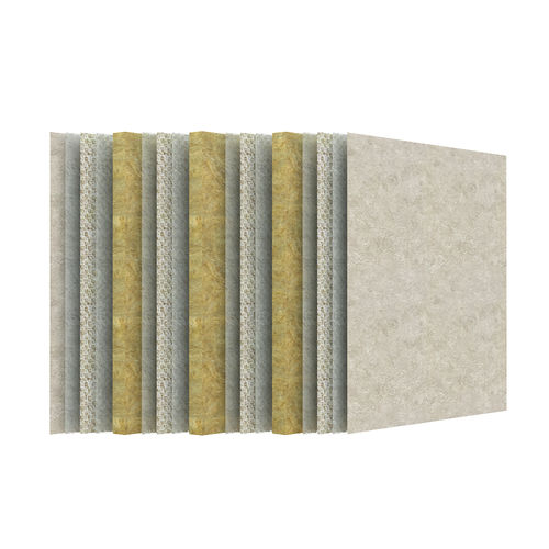 Panneau sandwich pour cloison de navire - FirePan 40/90 - lifeRock Group - pour isolation phonique / pour isolation thermique / antivibration