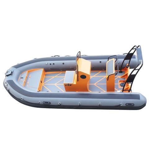 Bateau pneumatique hors-bord - 16 HEAVY DUTY - MS Marine GmbH - semi-rigide / open / à console centrale