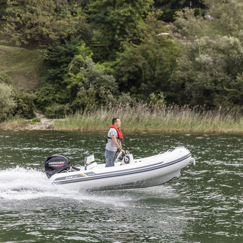 Bateau pneumatique hors-bord - LUX 12 - MS Marine GmbH - RIB / open / à console latérale
