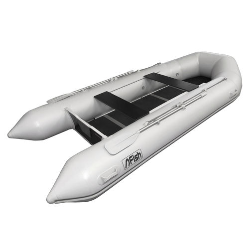 Bateau pneumatique hors-bord - 380 - MS Marine GmbH - semi-rigide / open / pour la pêche