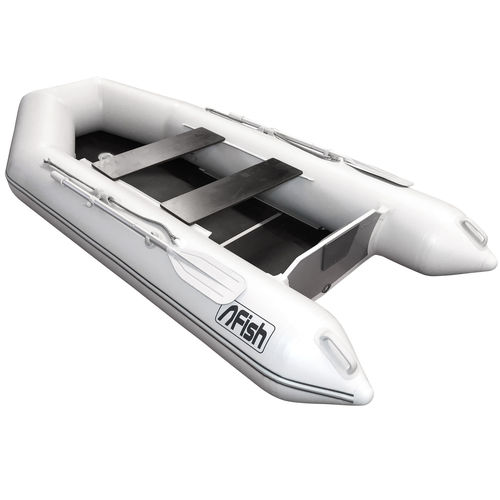 Bateau pneumatique hors-bord - 300 - MS Marine GmbH - semi-rigide / open / pour la pêche