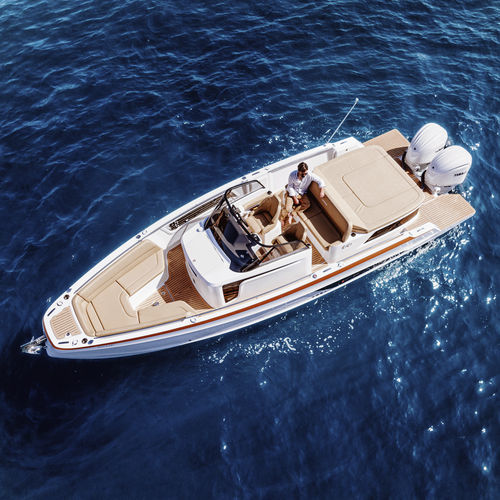 Day-cruiser hors-bord - STERK 31 RC - MS Marine GmbH - bimoteur / open / hard-top
