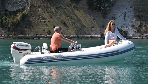 Bateau pneumatique hors-bord - LUX RIDER 16 - MS Marine GmbH - RIB / open / à console centrale