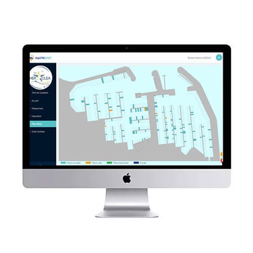 Logiciel pour marina - NauticSpot - de navigation / de gestion / de visualisation