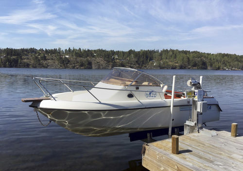 Ascenseur à bateaux - 3K - Golden Dock Stabilizers - monté sur ponton / sur mesure / en aluminium