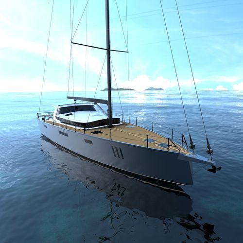 Sailing-yacht de croisière - 50 HURLANTS - META YACHTS - d'expédition / 3 cabines / 2 cabines