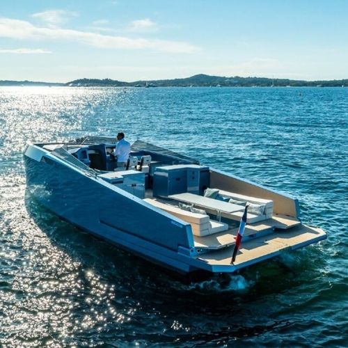 Vedette in-bord - ALIUM 42S - META YACHTS - open / à double console / 2 cabines
