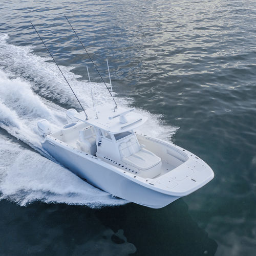 Vedette catamaran - 33′ - Invincible Boat Company - hors-bord / bimoteur / open