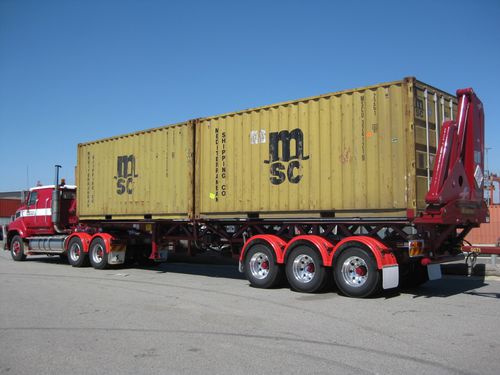 Remorque de route - HC4020-RT - SWINGLIFT - porte-conteneur / pour chantier naval / pour terminal portuaire