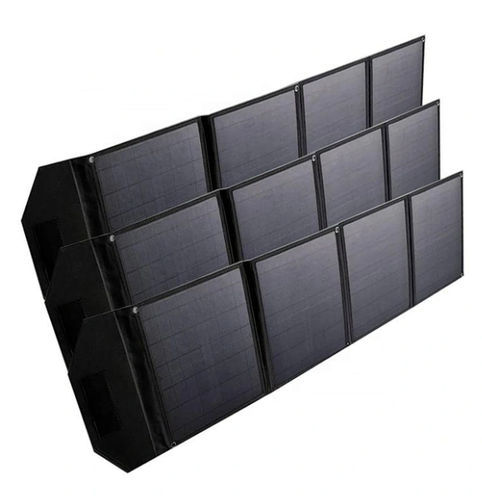 Panneau solaire pliable - eMobi F2x50w - SHENZHEN AHONY POWER CO.,LTD - en silicium monocristallin / portable