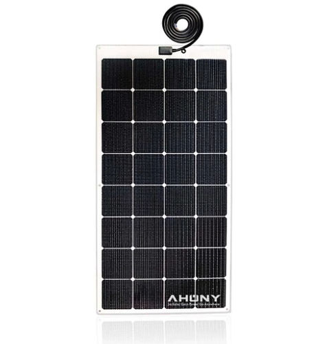 Panneau solaire semi-flexible - eMarvel 120w - SHENZHEN AHONY POWER CO.,LTD - en silicium monocristallin / 32 cellules / pour bateau
