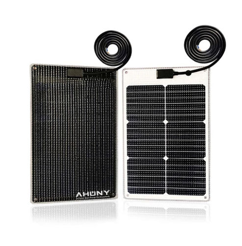 Panneau solaire semi-flexible - eMarvel 20w - SHENZHEN AHONY POWER CO.,LTD - en silicium monocristallin / 32 cellules / pour bateau