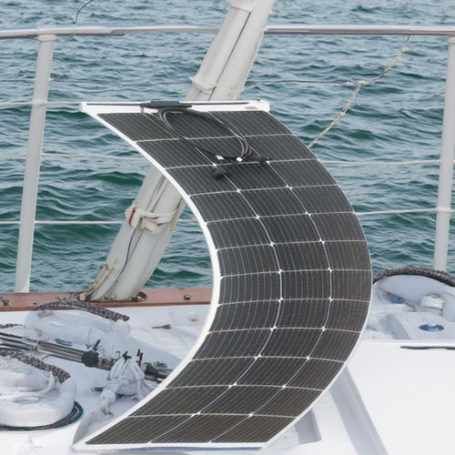 Panneau solaire semi-flexible - eGo S100W - SHENZHEN AHONY POWER CO.,LTD - en silicium monocristallin / 33 cellules / pour bateau