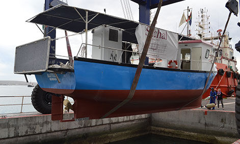 Trawler in-bord - NAUTILUS - Sachal Shipyard - avec timonerie
