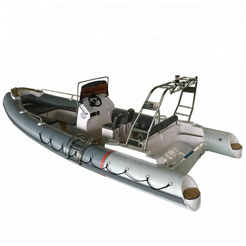 Bateau pneumatique hors-bord - 680A - qingdao sk marine & equipments - semi-rigide / à console centrale / open
