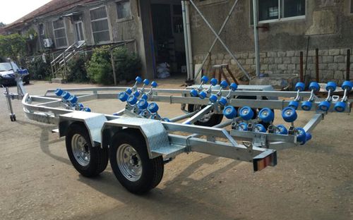 Remorque de route - 8.5m - qingdao sk marine & equipments - de manutention lourde / pour bateau