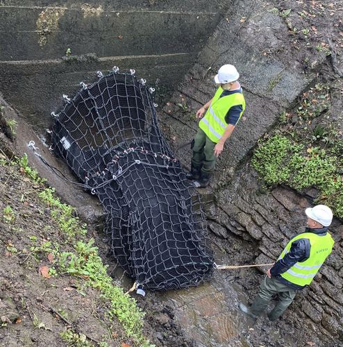 Filet de rétention de déchets - HR-1000 - Pollustock