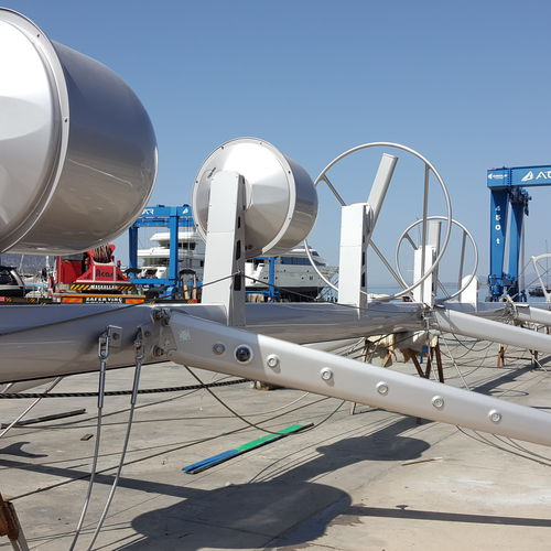 Mât pour sailing-yacht - Velena Yacht - en aluminium / sur mesure